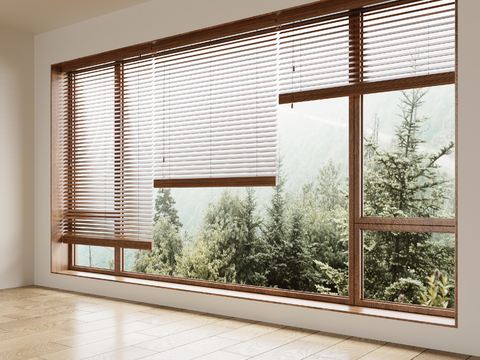 New Chinese-style Venetian Blinds Roller Blinds