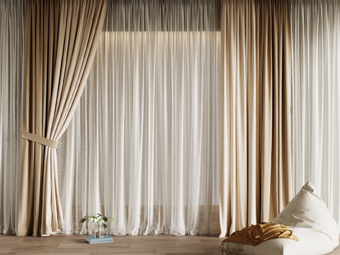 modern curtain cloth curtain