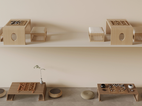 Wabi-sabi Style Tatami Tea Table