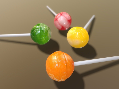 Modern Lollipop Snacks