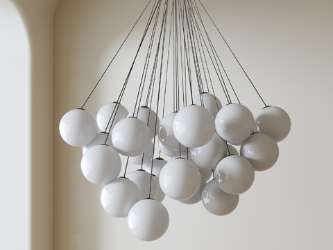 Nordic Ball Chandelier