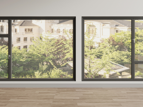 modern floor-to-ceiling windows