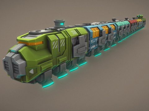 animation suspension train