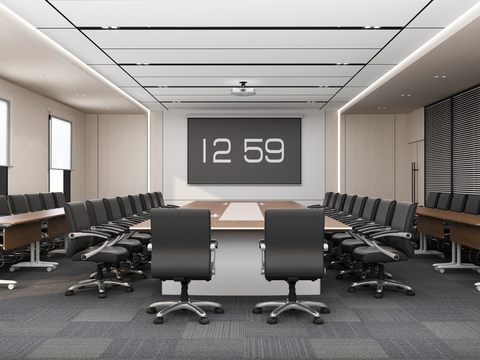 Modern Enterprise Conference Room