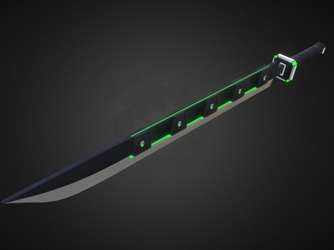 Modern anime props sci-fi sword