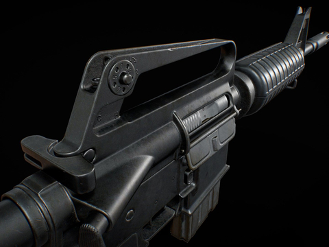 Modern M4A1 Assault Rifle