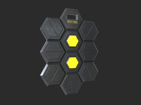 Modern Sci-Fi Shield