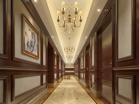 European Hotel Corridor