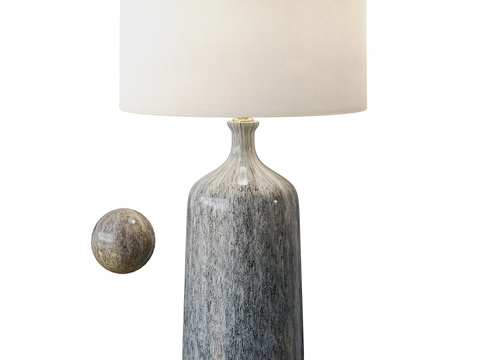 Ceramic table lamp