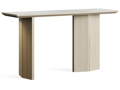 Italian End View Table Entrance Table