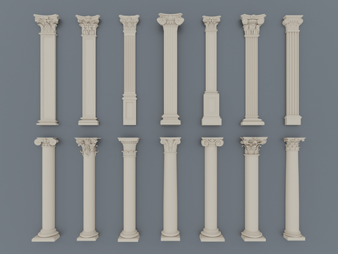 Jane European Column Roman Column Gypsum Column