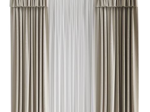 Modern Curtain Solid Color Curtain