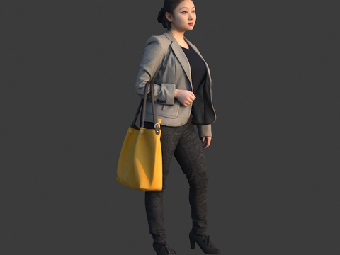 Asian woman bag