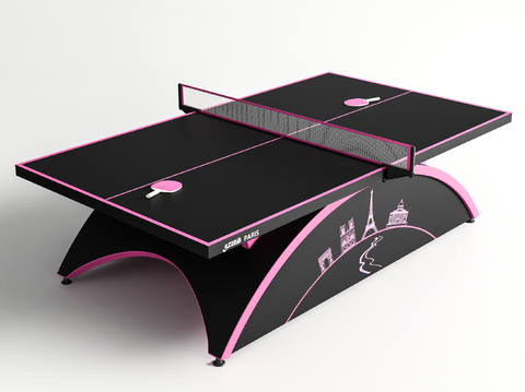 modern table tennis table paris olympic table