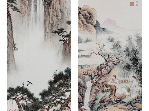 New Chinese Ink Painting Landscape Painting Decorative Painting