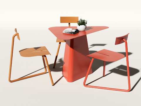 Modern leisure tables and chairs