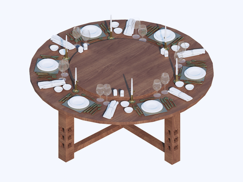 Wedding Dining Table and Chair Large Round Table