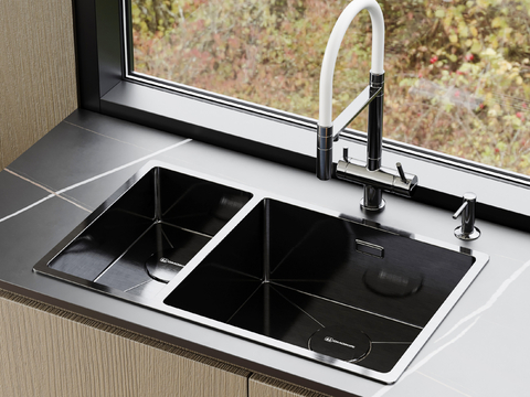 Modern kitchen sink