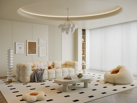 Cream Style living room