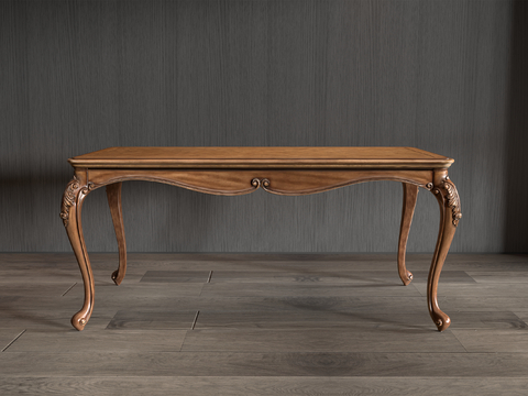 American solid wood dining table