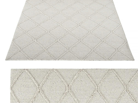 Middle Style Woven Carpet Square Carpet