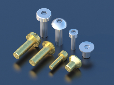 nut screw nut hardware