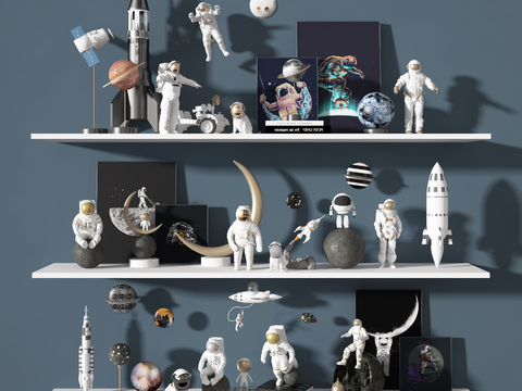 Modern astronaut sculpture Art Toy ornaments