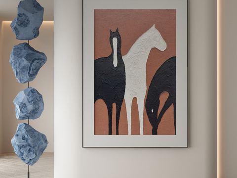 Art Painting Horse Painting Decorative Painting