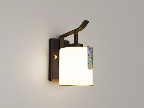 New Chinese Wall Lamp Simple Wall Lamp