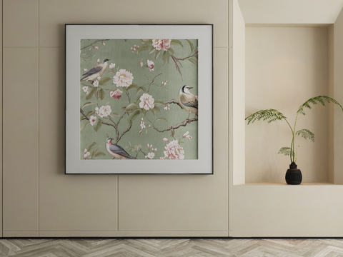 New Chinese Flower and Bird Painting Art Painting Decorative Painting