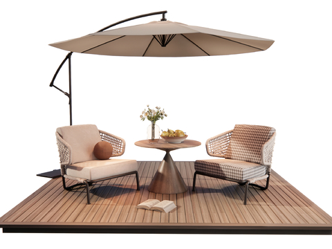 Modern Courtyard Tables and Chairs Rattan Outdoor Tables and Chairs