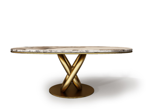 Minotti Milotti Round Table Table