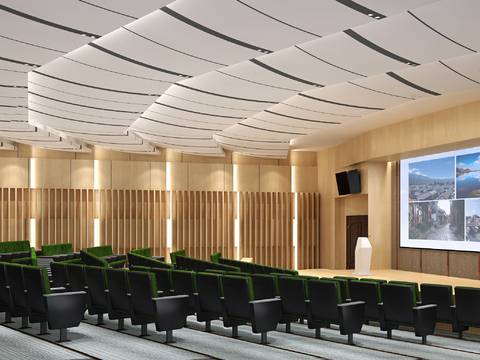 Modern Report Hall Conference Hall