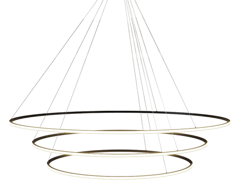 GLODE ring chandelier