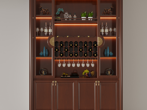 New Chinese Wine Cabinet