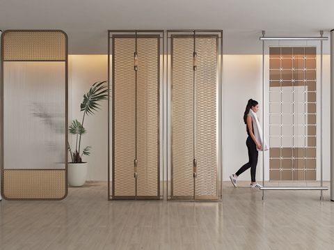 Affordable Luxury Style Metal Partition Glass Partition