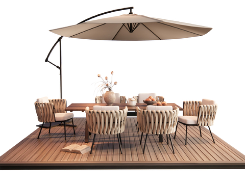 Modern outdoor tables and chairs outdoor dining table umbrellas