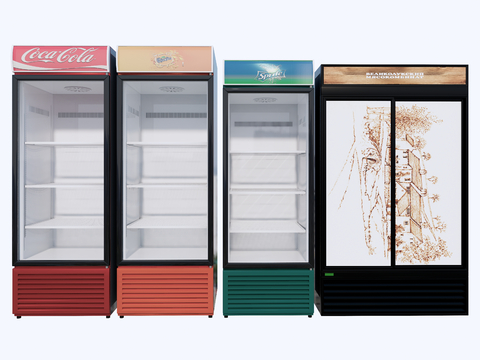 Supermarket Cold Drink Cabinet Beverage Cabinet Freezer