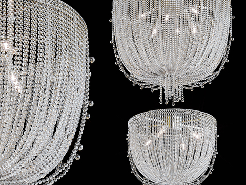 European-style crystal chandelier