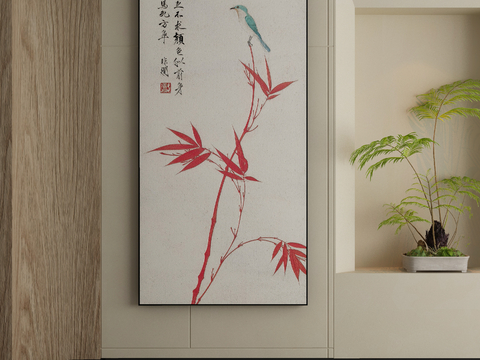 New Chinese Flower and Bird Painting Art Painting Decorative Painting