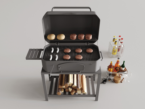 Outdoor Barbecue Grill