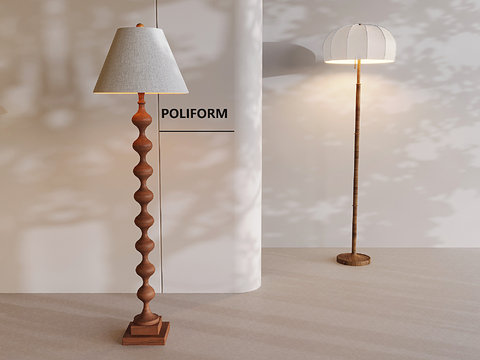 French retro floor lamp