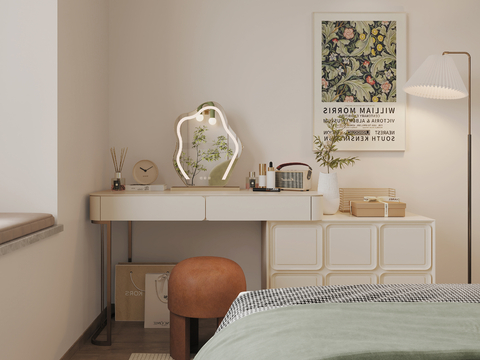 Cream Style Dressing Table