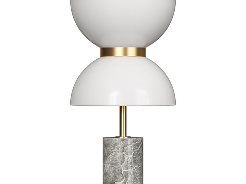 Modern Marble Table Lamp Hourglass Table Lamp