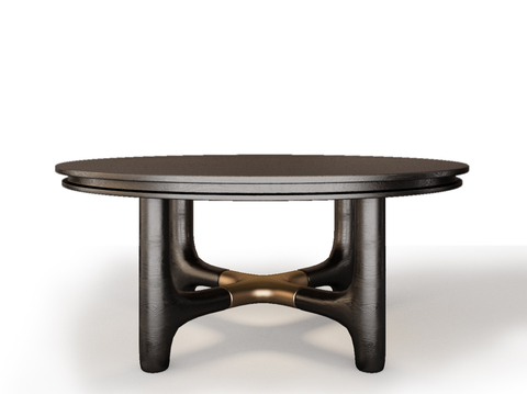 Minotti Miloti Dining Table End View Table