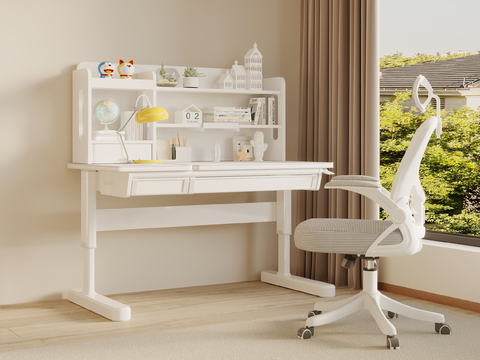 Cream Style desk chair study table