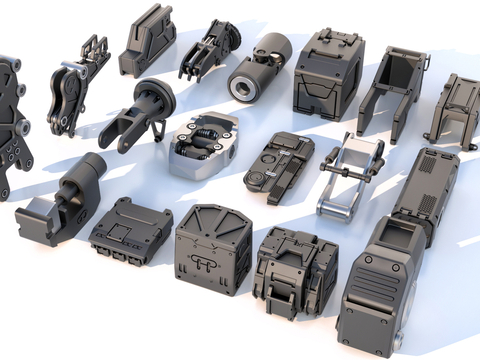 Hard surface mechanical parts mechanical parts