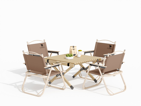 Modern Outdoor Table and Chair Coffee Table and Chair