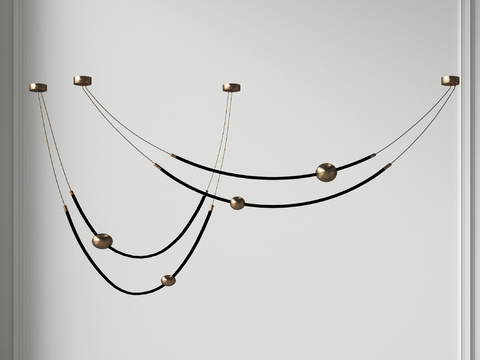 Modern irregular chandelier chandelier