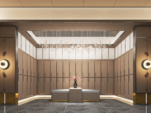 New Chinese Bath Center Dressing Room